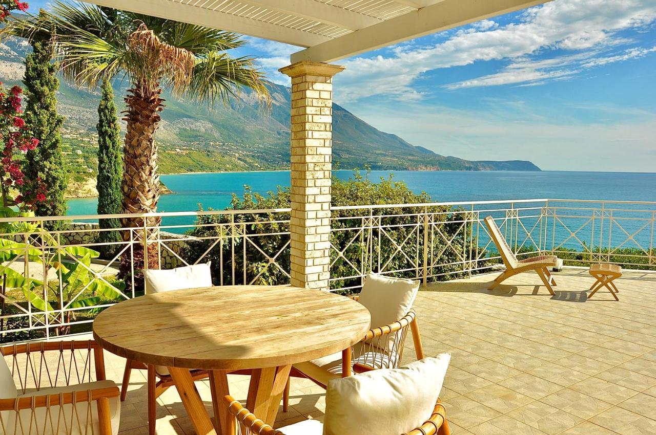Stone Villa Kefaloniaprivatevillas 트라페자키 외부 사진