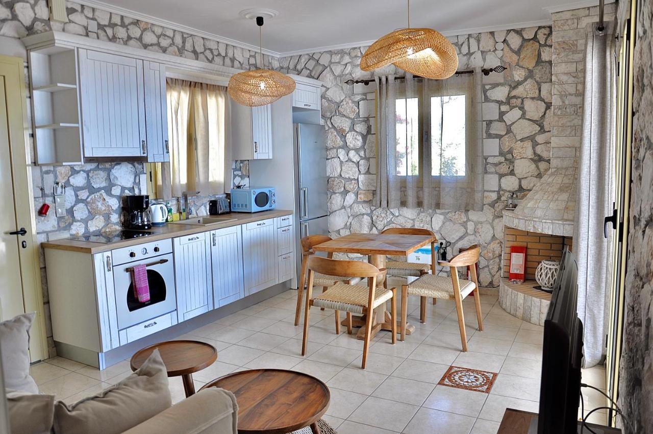Stone Villa Kefaloniaprivatevillas 트라페자키 외부 사진