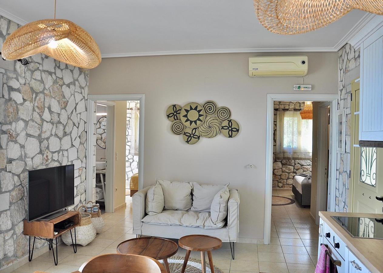 Stone Villa Kefaloniaprivatevillas 트라페자키 외부 사진